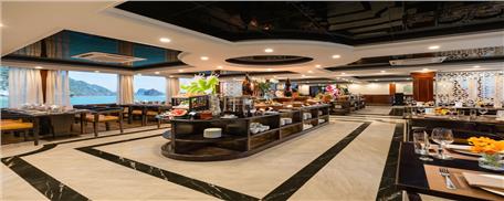 Du thuyền Hera Luxury 5 sao Vịnh Lan Hạ